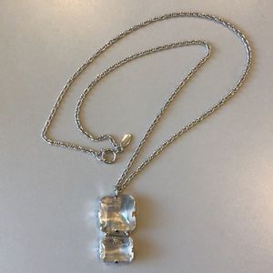 Ann Taylor Faceted Crystal Necklace